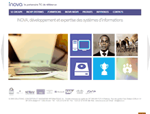 Tablet Screenshot of inova-si.com